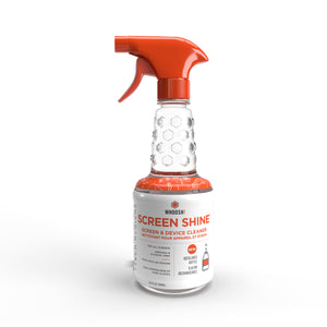 SCREEN SHINE PRO REFILLABLE bottle 16.9 Oz / 500ml - 12 UNITS