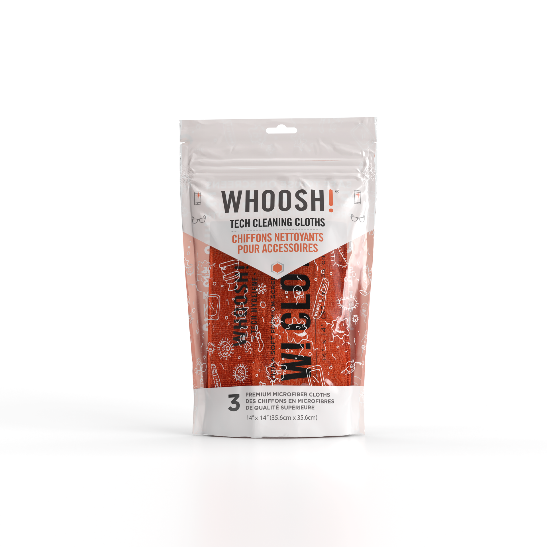 【WOOHWA】WASHING POCKET PT 3XL Tech Cleaning Cloths - 12 Units – WHOOSH! B2B