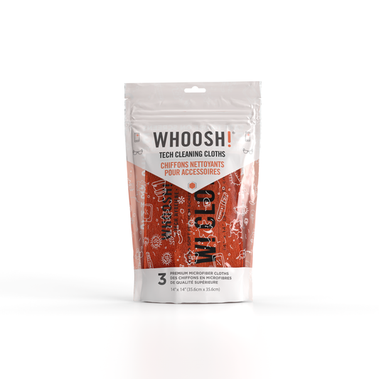 Whoosh! Travel Sized Cleaner with Microfiber Cloth